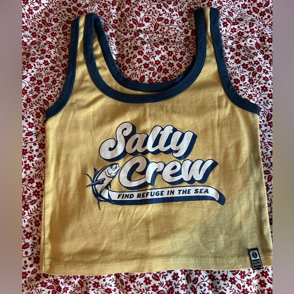Salty Crew Cropped Tank